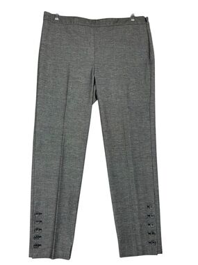 Talbots Chatham‎ Button Accent Stylish Career Casual Versatile Ankle Pants - 16